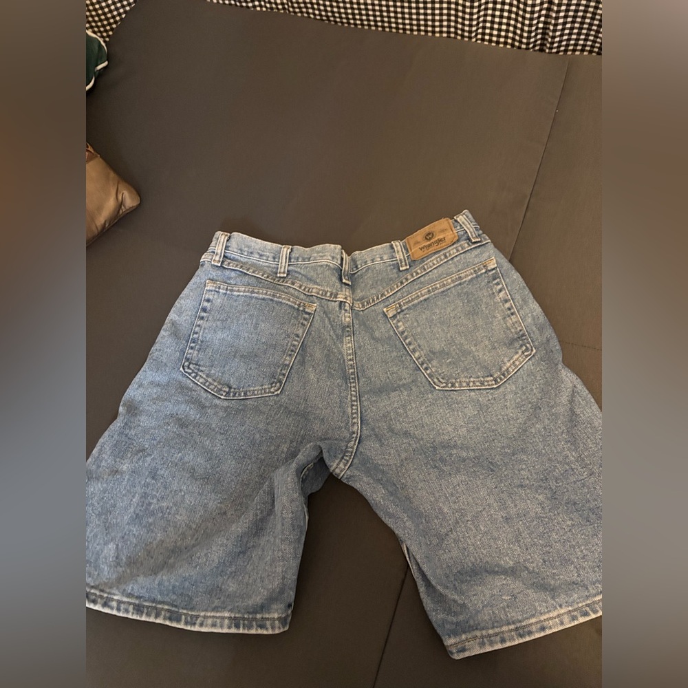 Wrangler Men's Light Blue Jean Shorts